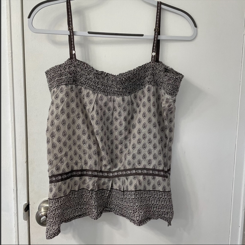 CALVIN KLEIN Women’s Gray Adjustable Strap Top. Size M - Picture 7 of 12